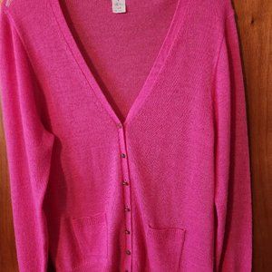 Hot Pink J. Crew Women's Sweater